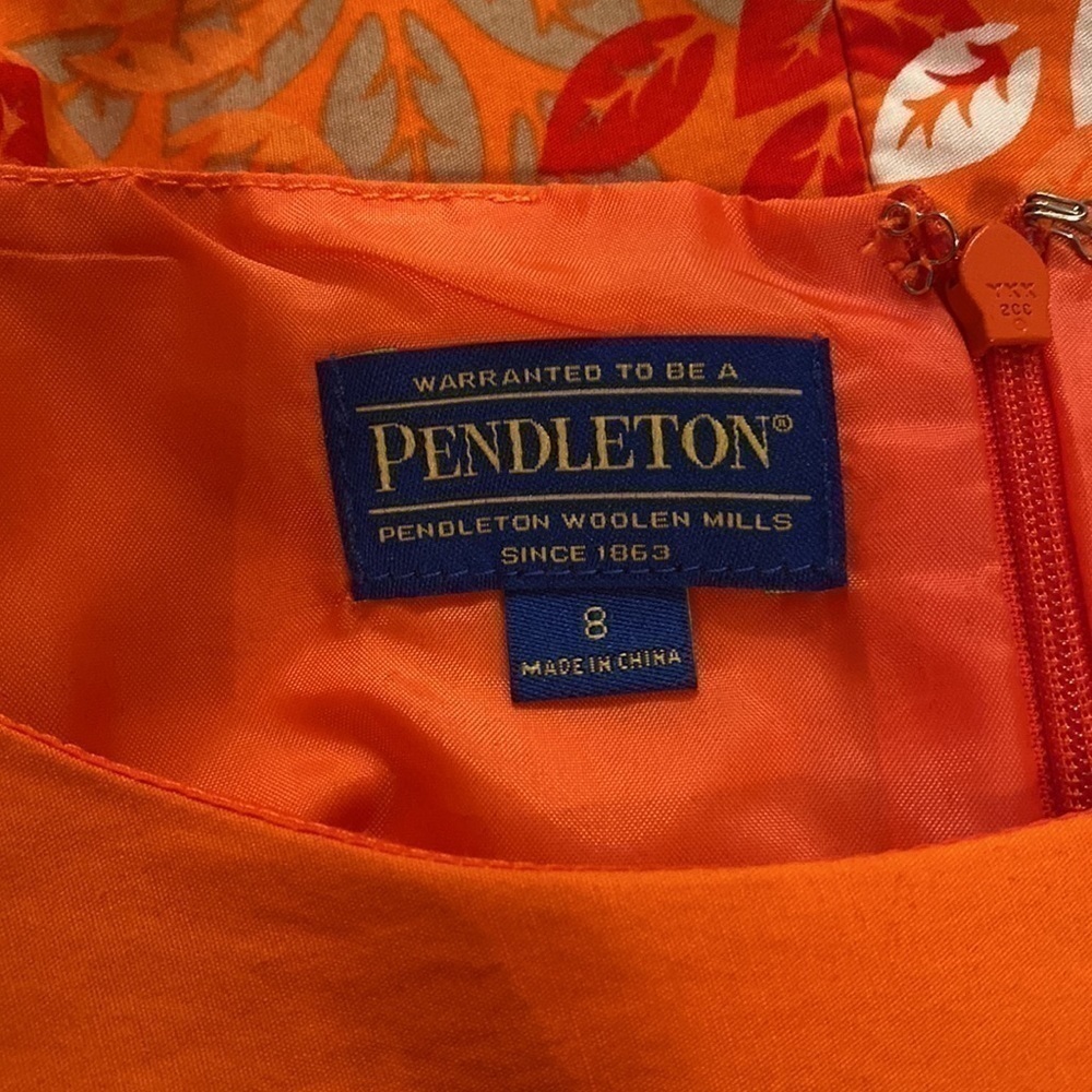 Pendleton floral dress sz:8 - Picture 7 of 12
